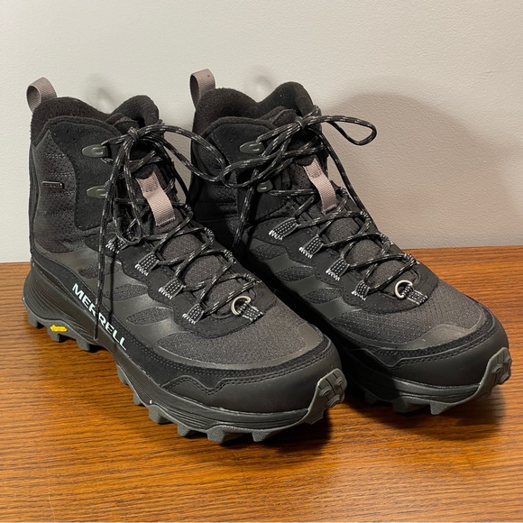 NWT | Merrell Moab Speed Thermo Mid Winter Boots, Mid Top, Waterproof - Picture 1 of 16